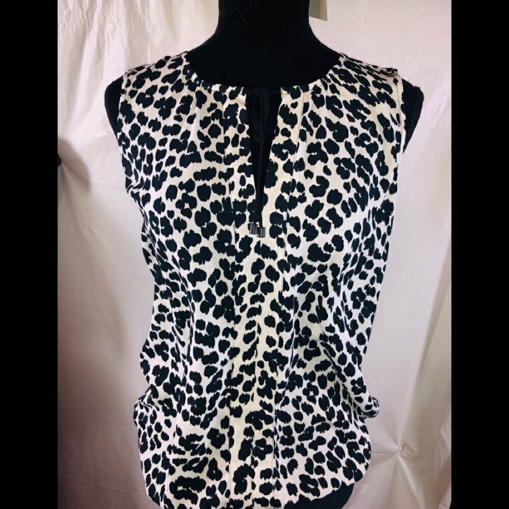 3 for $20  Loft Animal print sleeveless top size small